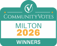CommunityVotes Milton 2026 Winners logo