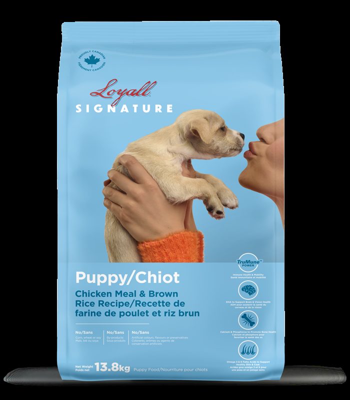 Loyall Puppy dog food bag